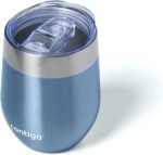 Contigo River North Stainless Steel Wine Tumbler with Splash-Proof Lid, 12oz., 2 Pack, Dark Ice & Stainless Steel - Image 5