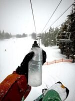 Mazama Aqua Bend Collapsible Soft Sport Water Bottle/Flask/Canteen. Ultralight and Eco-Friendly. Ideal for Running, Hiking, Cycling, Climbing. Fits Most Hydration Vests (Glacier, 500ml) - Image 4