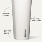 Corkcicle Classic Tumbler - Keeps Drinks Cold for 9 Hours & Hot for 3 - Triple-Insulated Stainless Steel - Holiday Tumbler Gift - 24 oz - Dune - Image 5