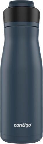 Contigo Ashland Chill 2.0 Insulated Stainless Steel Water Bottle, 32oz, Blueberry - Image 3