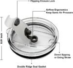 Fanfoobi 30oz Best Dad Ever Tumbler Personalized Coffee Travel Mug Daddy Tumbler from Son Daughter, Coffee Cup for Dad Gifts for Birthday Fathers Day Christmas - Image 5