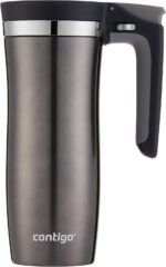 Contigo Handled AUTOSEAL Stainless Steel Travel Mug with Easy-Clean Lid 16 oz. - Image 3