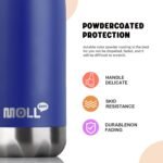 Mollcity 17 oz Stainless Steel Water Bottles-Insulated Water Bottle-Sports Water Bottle for School Double Walled Vacuum Cola Shape-Leak Proof Sport Water Bottle(Navy) - Image 4