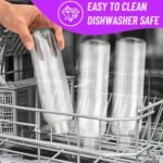 AURAVO Glass Water Bottle 600ml – BPA-Free Reusable Drink Bottle with Leak-Proof Stainless Steel Lid | Eco-Friendly, Durable & Travel Friendly | for Gym, Office, Yoga, School & Everyday Hydration - Image 4