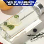 AURAVO Glass Water Bottle 600ml – BPA-Free Reusable Drink Bottle with Leak-Proof Stainless Steel Lid | Eco-Friendly, Durable & Travel Friendly | for Gym, Office, Yoga, School & Everyday Hydration - Image 8