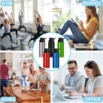 LYDTICK 10 Pack Water Bottles Bulk, 20oz Sports Aluminum Water Bottle with Snap Lids Metal Reusable Water Bottles Leak proof Bottle for Travel Camping Gym Hiking Fishing(Mixed Colors) - Image 6