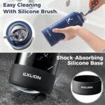 Lexlion Tea Infuser Water Bottle 32 Oz – Triple Wall Insulated Stainless Steel, Loose Leaf & Fruit Strainer, 3 Leakproof Lids, BPA-Free Silicone Sleeve, Reusable Thermal Mug - Image 8