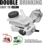 IZZI bottle Collapsible Lightweight Silicone Water Bottle (600ml, Blue) | BPA Free, Eco-Friendly, Medical Grade | Leakproof Bottle for Sports, Travel, Hiking, Gym, Outdoor Adventures and Daily Use - Image 8