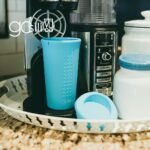 GoSili Reusable Silicone Tumbler with lid - 100% European-Grade Platinum Silicone, Stainless-Steel Ring, Eco-Friendly, Stain-Resistant, Dishwasher and Microwave Safe - 16oz, Sky Blue - Image 5