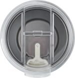 BUILT 24oz Shasta Double Wall Vacuum Insulated Stainless Steel Tumbler with Easy to Clean Flip to Open Lid, Marshmallow - Image 6