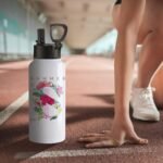 PYD Life 2 Pack Sublimation Blank Tumbler 32 OZ White Vacuum Flask Stainless Steel Sports Wide Mouth Water Bottle with Straw and Portable Handle - Image 4