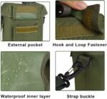 MiOYOOW 2L Water Bottle, Large Capacity Portable Tactical Canteen with Strap Buckle, Waterproof Drink Cup for Hiking, Camping, Sports - Image 4