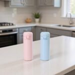 Insulated Water Bottle, Sports Bottles,Tumbler ，Small Stainless Steel, Coffee Bottle,Metal Bottle, Purse Water Bottles for School,Travel, Leak Proof, BPA Free,11OZ (Blue) - Image 4