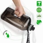FORWEWAY Half Gallon Water Bottle with Handle 2.2L/74OZ Large Plastic Water Bottles BPA Free Water Bottles with Strap Portable with Time Marker for Camping, Hiking and Home Activity - Image 4