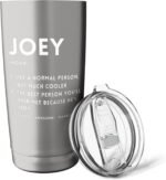 Joey Definition Funny Personalized Name For Joey Birthday Stainless Steel Insulated Tumbler - Image 5