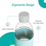 Copco Hydra 16.9 oz Water Bottle with Leak-Proof Lid - Tritan Reusable with Textured Grip Sleeve - BPA-Free, Shatter-Resistant, Dishwasher Safe for Travel, Gym, Work, Outdoors (Robins Egg Blue) - Image 6