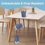 Vermida Stainless Steel Kids Cups with Lids and Straws Leakproof, 5 Pack 12oz Spill Proof Cups for Toddlers Kids Tumblers Unbreakable Sippy Cup with Straws for School, Outdoor - Image 4