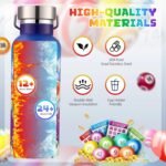 Geiserailie 2 Pack Bingo Tumbler Cups Bingo Prizes Gifts 17oz Stainless Steel Water Bottle Double Wall Insulated Bottle with Handle and Vacuum Seal Leakproof Lid for Seniors Adults Party - Image 4