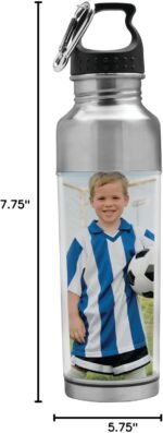 Thermo-Temp Stainless Steel Photo Water Bottle - Create Your Own - Image 8