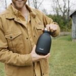 S'well Stainless Steel Roamer Bottle, 40oz, Onyx, Triple Layered Vacuum Insulated Containers Keeps Drinks Cold for 48 Hours and Hot for 16, BPA Free - Image 4