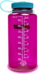Nalgene Tritan Wide Mouth BPA-Free Water Bottle Eggplant, 32 oz - Image 4