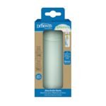 Dr. Brown's Options+ Narrow Glass Bottle Sleeve, 100% Silicone, Mint, BPA-Free, 8 oz, 1-Pack - Image 3