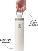 Takeya Sport 22 oz Triple-Insulated Stainless Steel Water Bottle, Spout Lid – Leakproof, Sweatproof, BPA-Free, Keeps Drinks Cold 36 Hrs, Hot 14 Hrs – Alpine - Image 4