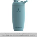 Promixx Pursuit Shaker Bottle Insulated Stainless Steel Water Bottle and shaker Cup, 18oz, Ocean Calm Blue - Image 3