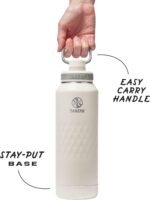 Takeya Sport 40 oz Triple-Insulated Stainless Steel Water Bottle, Spout Lid – Leakproof, Sweatproof, BPA-Free, Keeps Drinks Cold 36 Hrs, Hot 14 Hrs – Alpine - Image 4
