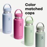 Hydro Flask Water Bottle - Insulated Stainless Steel - Wide Cap Lid, Non Spill, Leakproof 32 Oz Sandpiper - Image 5