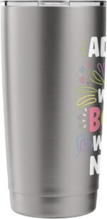 NEVAEH Personalized Name Funny Cute Custom NEVAEH Name Stainless Steel Insulated Tumbler - Image 5