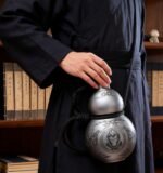 Gourd Water Bottle Retro Sports 316 Stainless Steel 500ml Insulation Cup for Outdoor Travel Cycling and Indoor Daily - Image 3