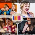 Newly Upgraded 10.5In Bent Metal Straws Reusable Set 6 PCS with 12 Silicone Accessories, 2 Straw Brush, 1 Storage Case, BPA Free, Eco-Friendly Stainless Steel Straws for 14, 20, 30,40 oz Tumbler - Image 3