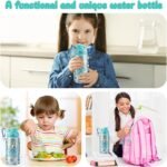 Green Decorate Your Own Water Bottle - Girls & Kids School Bottle with Jewel Stickers for Ages 6-10 - Image 5