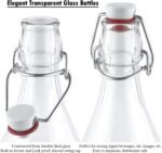 Bormioli Rocco Giara Beverage Bottle, 33.75 oz (Set of 2) - Leakproof Glass Container for Homemade Juices & Dressings - Stylish Drinkware Storage for Kitchen/Restaurant - Made in Italy (Clear) - Image 7