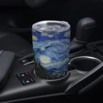 ATHAND Classic Art The Starry Night Van Gogh Coffee Mug Cup -20 Oz Insulated Tumblers with Lid -Stainless Steel Vacuum Tumbler Travel Coffee Mugs | Birthday Christmas Gifts For Women Men,1 Pcs - Image 6