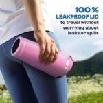 Frost Buddy Togo Buddy 30 oz Stainless Steel Vacuum Insulated Tumbler To Go Coffee Cup – Iced Coffee Cups, Iced Coffee Sleeve, Travel Mug, Thermal Cup for Hot & Cold Drinks, Dunkin Cup (I Scream) - Image 5