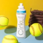 Cirkul 22oz. White Plastic Grip Squeeze Water Bottle & Sport Lid, BPA-Free, Non-Slip Design for Gym, Biking & Sports with Flavor Cartridge Included (FitSip Mixed Berry) - Image 4