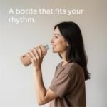 purifyou 40oz / 32oz / 22oz / 12oz Borosilicate Glass Water Bottle with Time & Volume Markers, Silicone Sleeve, Stainless Steel Lid | Reusable Glass Bottle for Water & Juice (22oz Iced Coffee) - Image 7