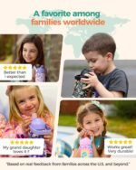 Choco Mocha Kids Water Bottle For School, Kids Insulated Water Bottle Stainless Steel, Girls Water Bottle 14Oz 2 Packs,Mermaid & Dinosaur - Image 7