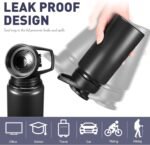 Mimorou 16 Pack Aluminum Water Bottles with Snap Lid Aluminum Reusable Sports Lightweight Leak Proof Water Bottles Bulk for Gym Hiking Cycling Sports Outdoor(13.5 oz) - Image 5