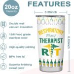 ZAHUOMUG Respiratory Therapist Gifts Tumbler,RT Week Gifts,Gift for Rt On Respiratory Care Week,Travel Coffee Tumbler Mug 20oz - Image 3
