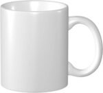 Personalized Coffee Mug Custom Ceramic Mugs with Your Image Photo Text or Logo, Customized Advertising Cups for Coffee Beverage Shops 11 Ounces Cup, All White & NO Customized - Image 3