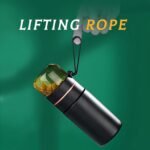 Moyufoby Glass Teapot With Infuser, Travel Tea Mug, Portable Loose Tea Infuser, Tea Cup With Infuser And Lid, Tea Mug With Infuser For Outdoor tea tumbler at Home - Image 6