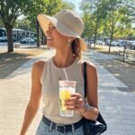 23oz/680ml Glass Tumbler with Straw and Lid - Matcha Leak-Proof Portable Travel Water Glass Cup for Smoothies, Iced Coffee,Matcha and Cold Beverages - Durable and Eco-Friendly (Greywith Sleeve) - Image 4