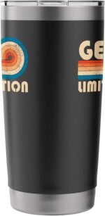 GETER Surname Retro Vintage 80s 90s Birthday Reunion Stainless Steel Insulated Tumbler - Image 4