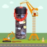 Elemental Water Bottles for Kids - Splash Kids Water Bottle for School with Pop-it Handle - BPA Free Tritan Plastic Water Bottle with Straw Leak Proof when Spout is Closed - Construction - 18oz - Image 7