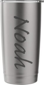 Noah Personalised Name Stainless Steel Insulated Tumbler - Image 4