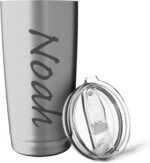 Noah Personalised Name Stainless Steel Insulated Tumbler - Image 6