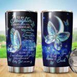 Wookoo Daughter Butterfly Tumbler - Mom Daughter Gifts - Mothers Day & Christmas - 16oz - Image 3